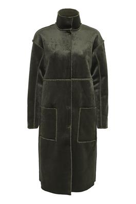 Belle Faux Sherling Coat