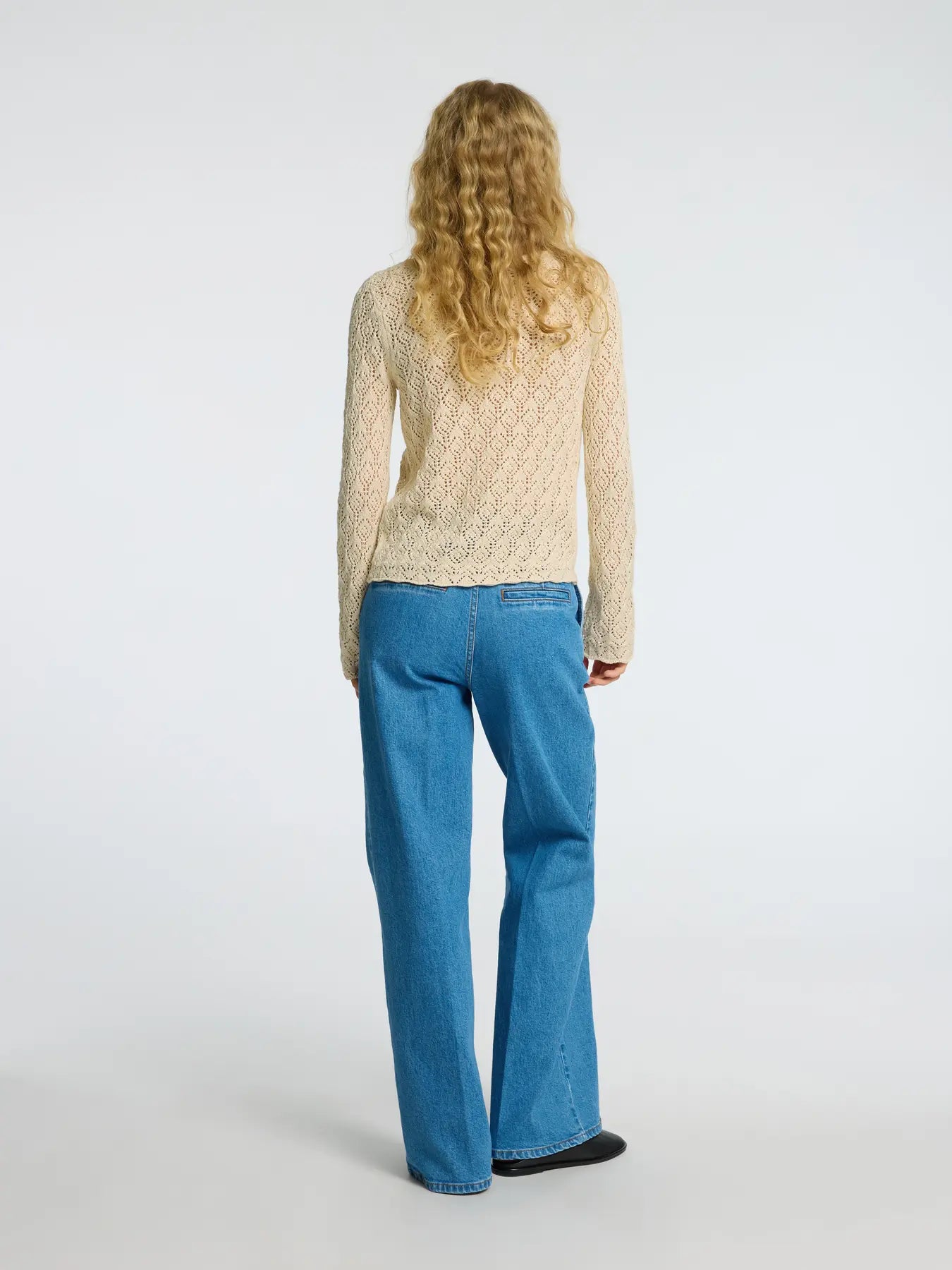 SLFNIVA LS KNIT O-NECK - SELECTED FEMME