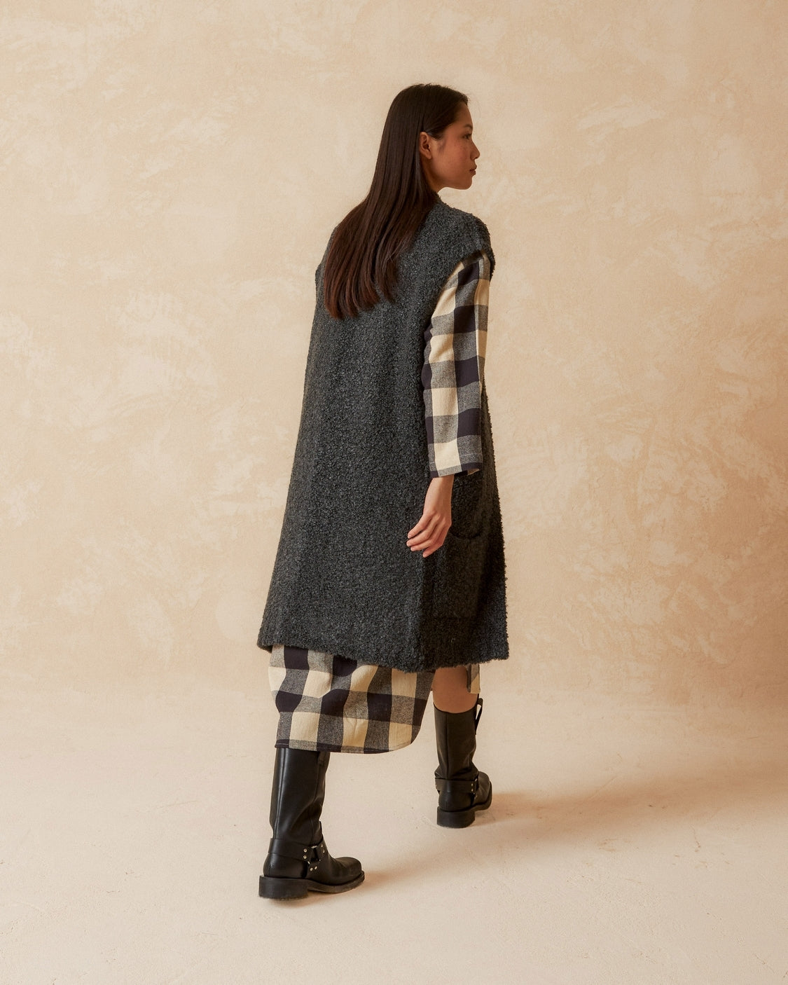 Longline Sleeveless Knit - Indi&Cold