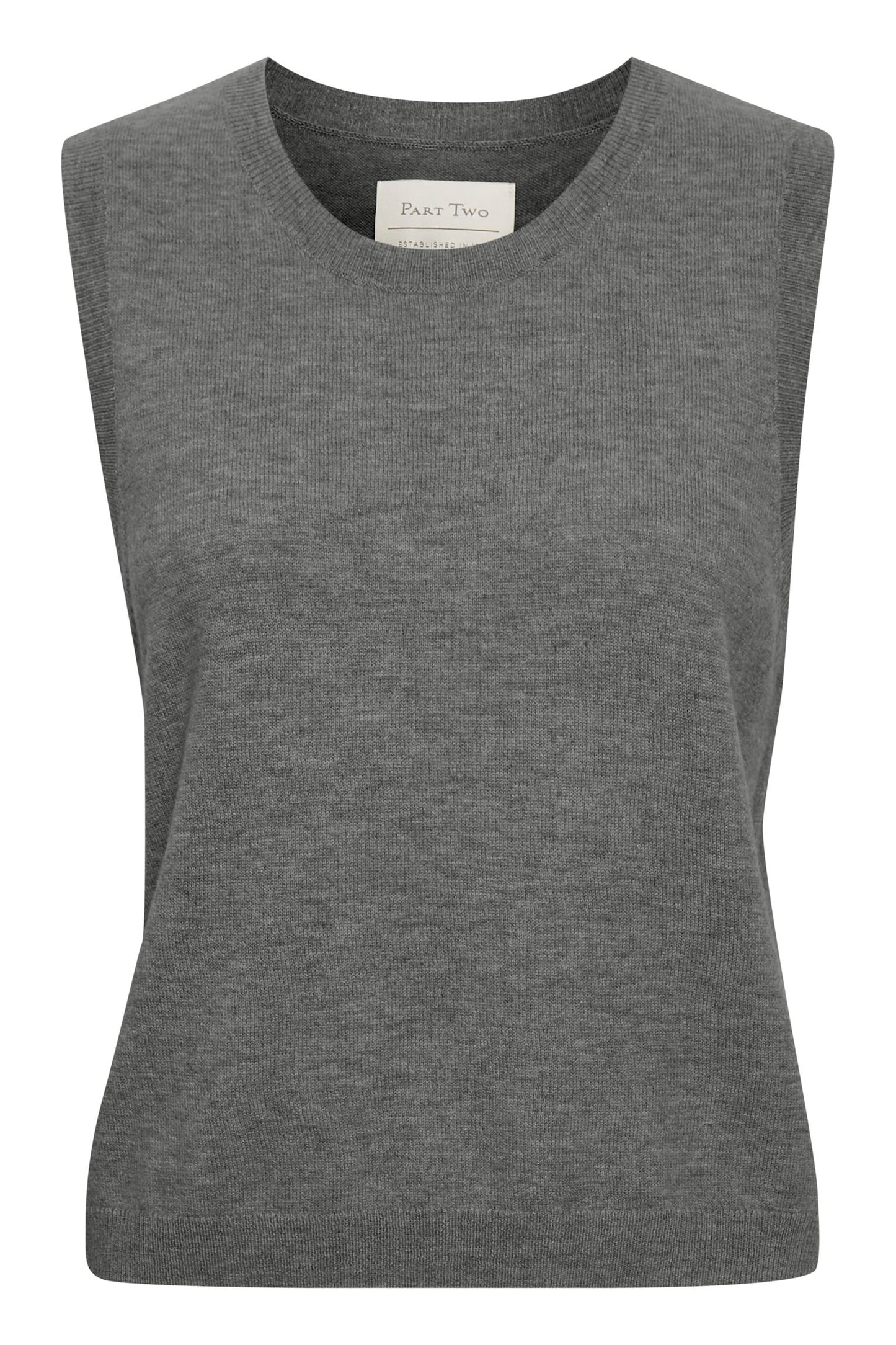 Keyja Knitted Tank - Part Two (Medium Grey Melange)