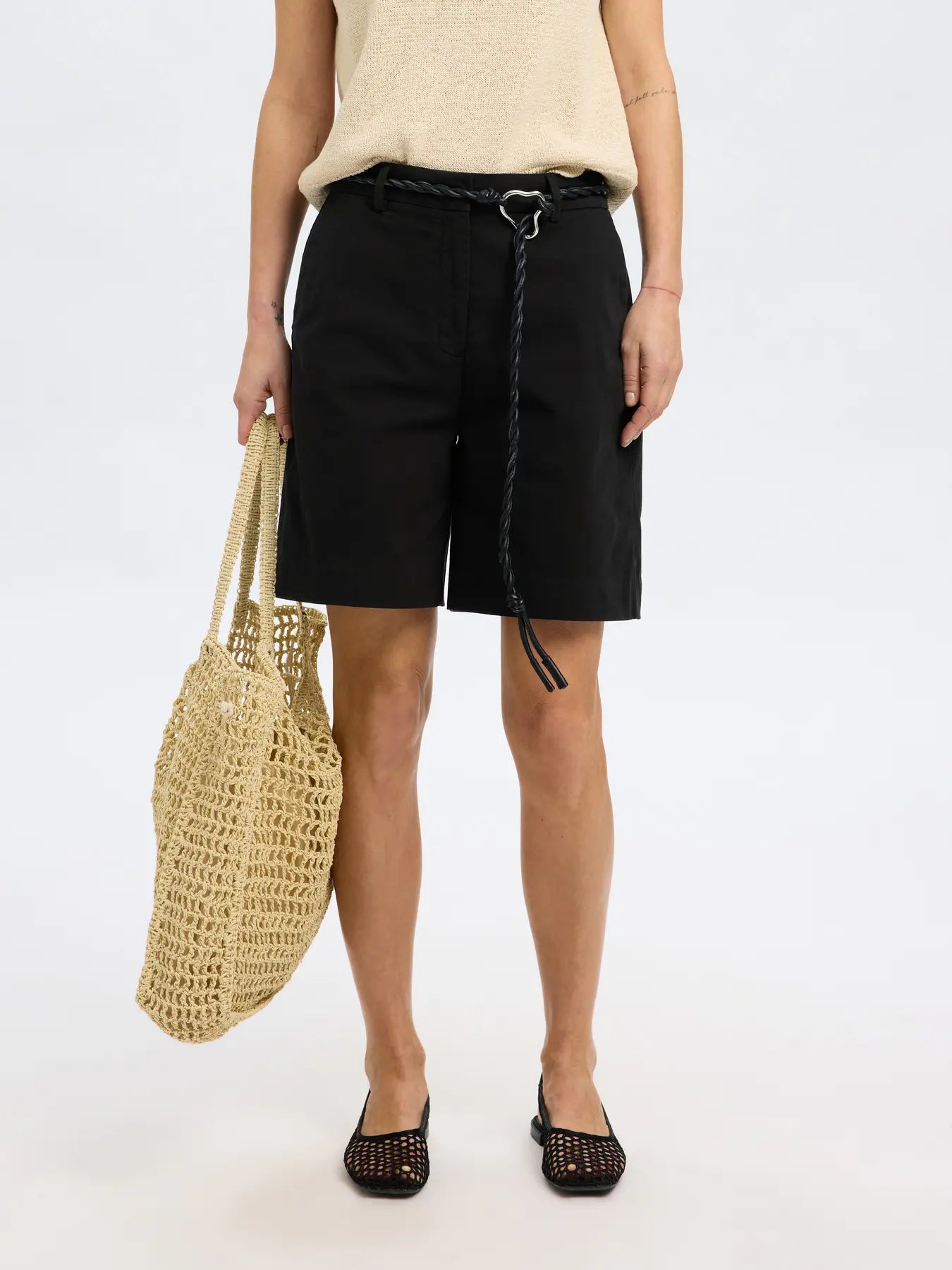 SLFVIENNA SHORTS - SELECTED FEMME