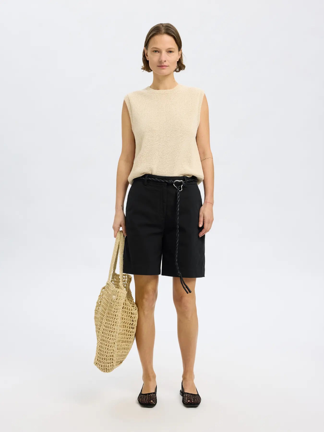 SLFVIENNA SHORTS - SELECTED FEMME