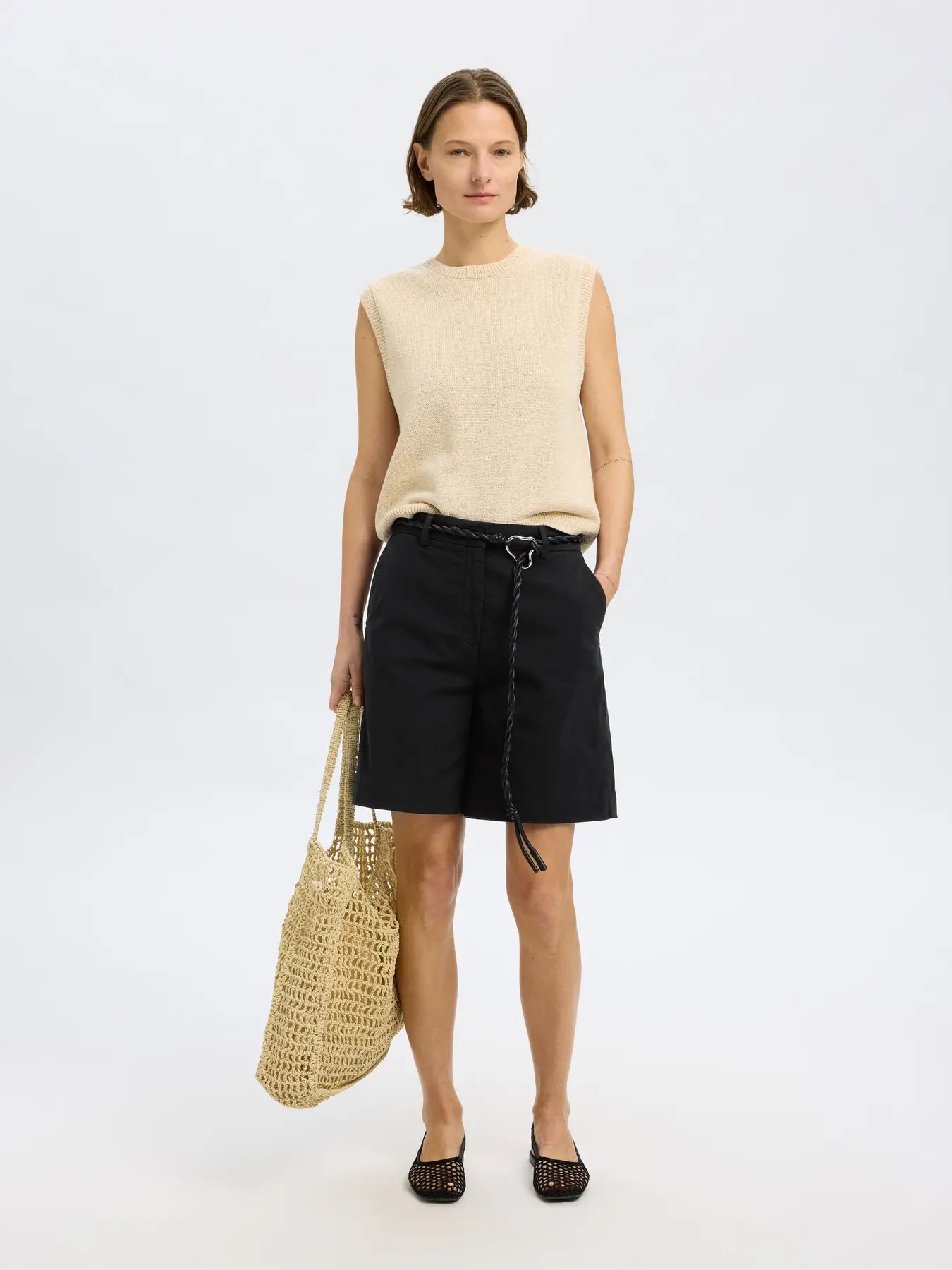 SLFVIENNA SHORTS - SELECTED FEMME