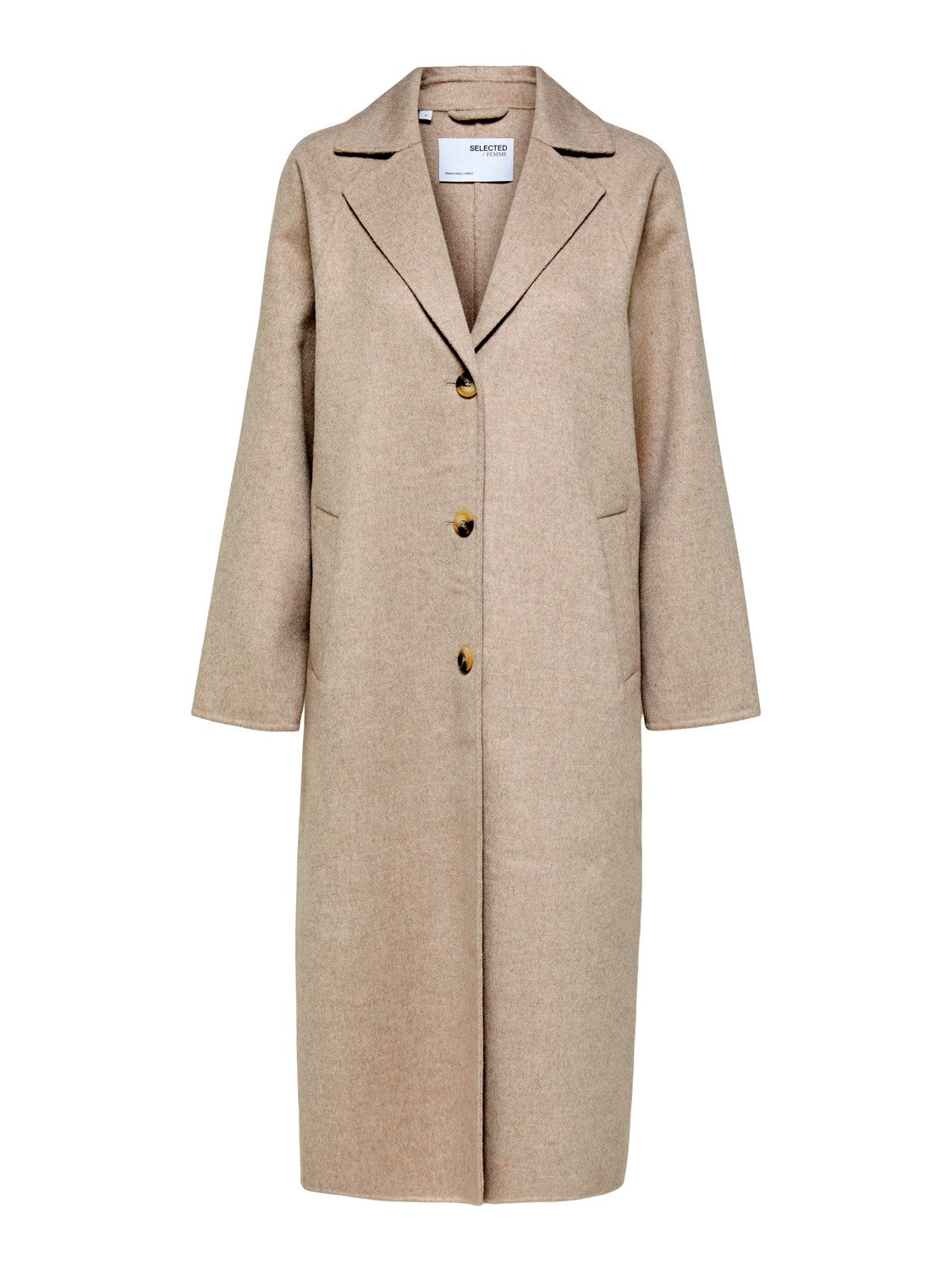 Handmade Wool Coat (Tama) - Selected Femme