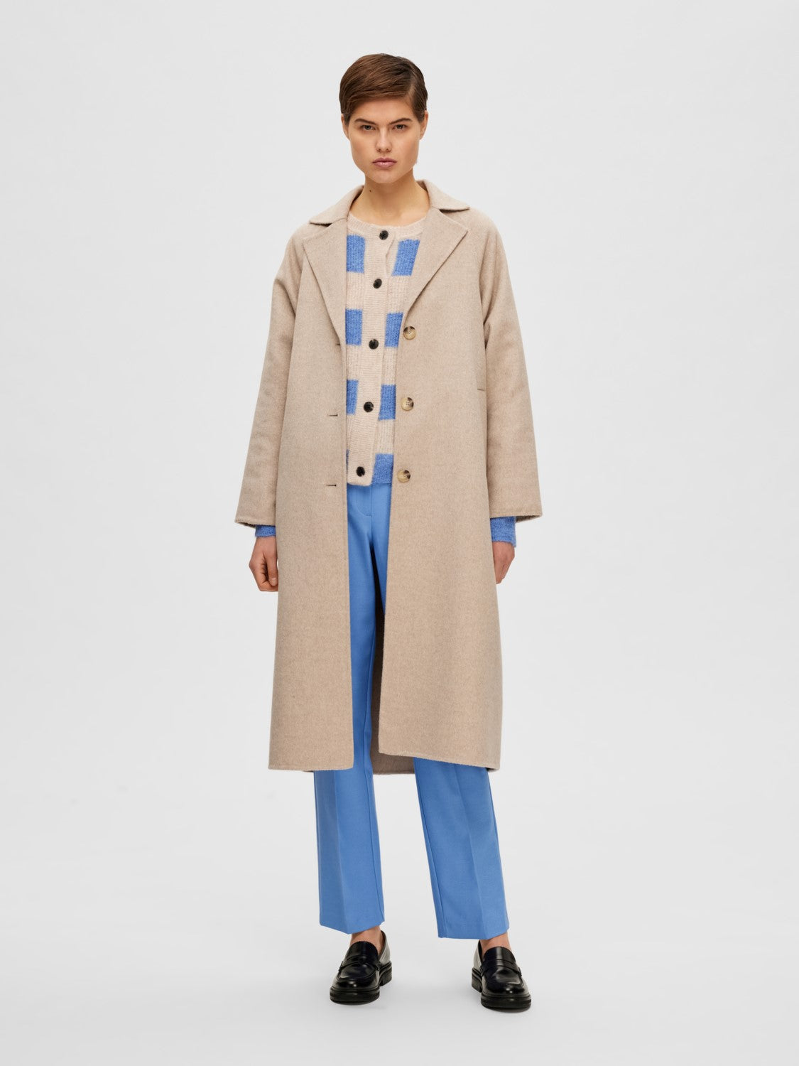 Handmade Wool Coat (Tama) - Selected Femme