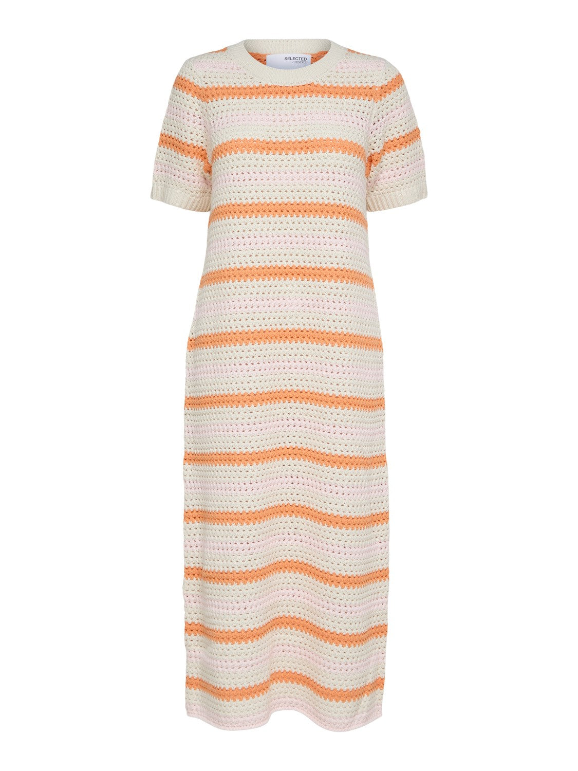 Alby SS long knit dress - Selected Femme