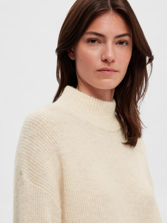 Maline Knitted Midi Dress - Selected Femme