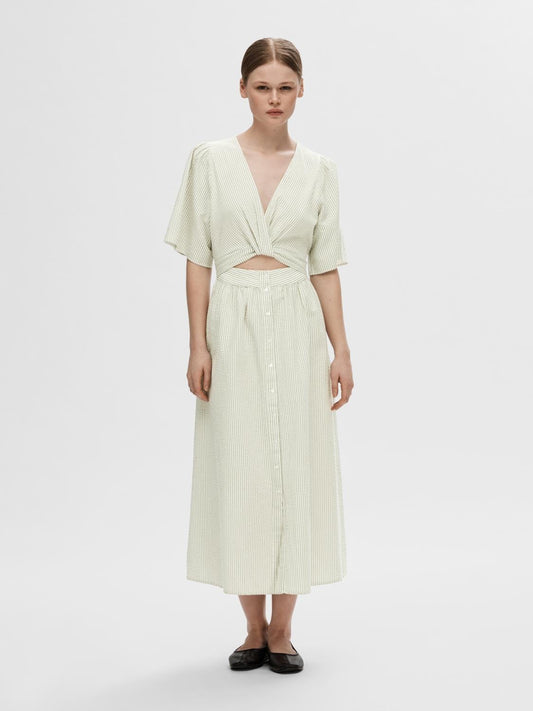 Vittoria Cotton Midi Dress - Selected Femme