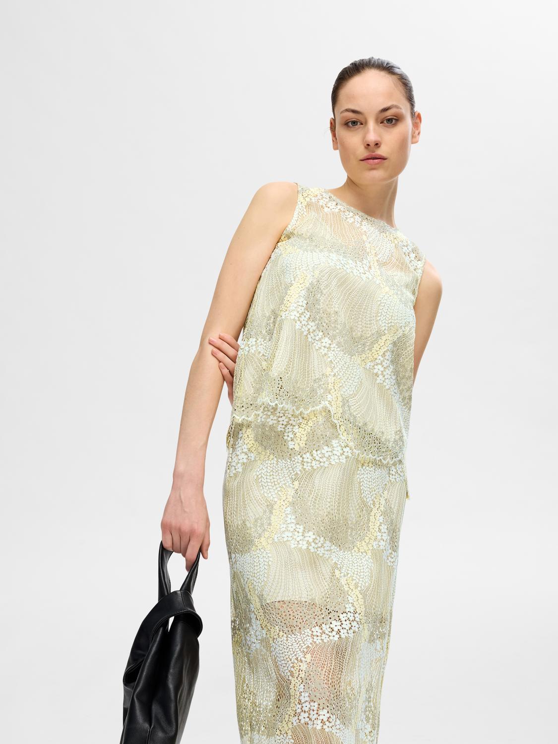 SLFFELICA SL LACE TOP - SELECTED FEMME
