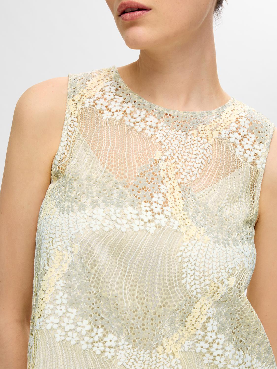 SLFFELICA SL LACE TOP - SELECTED FEMME