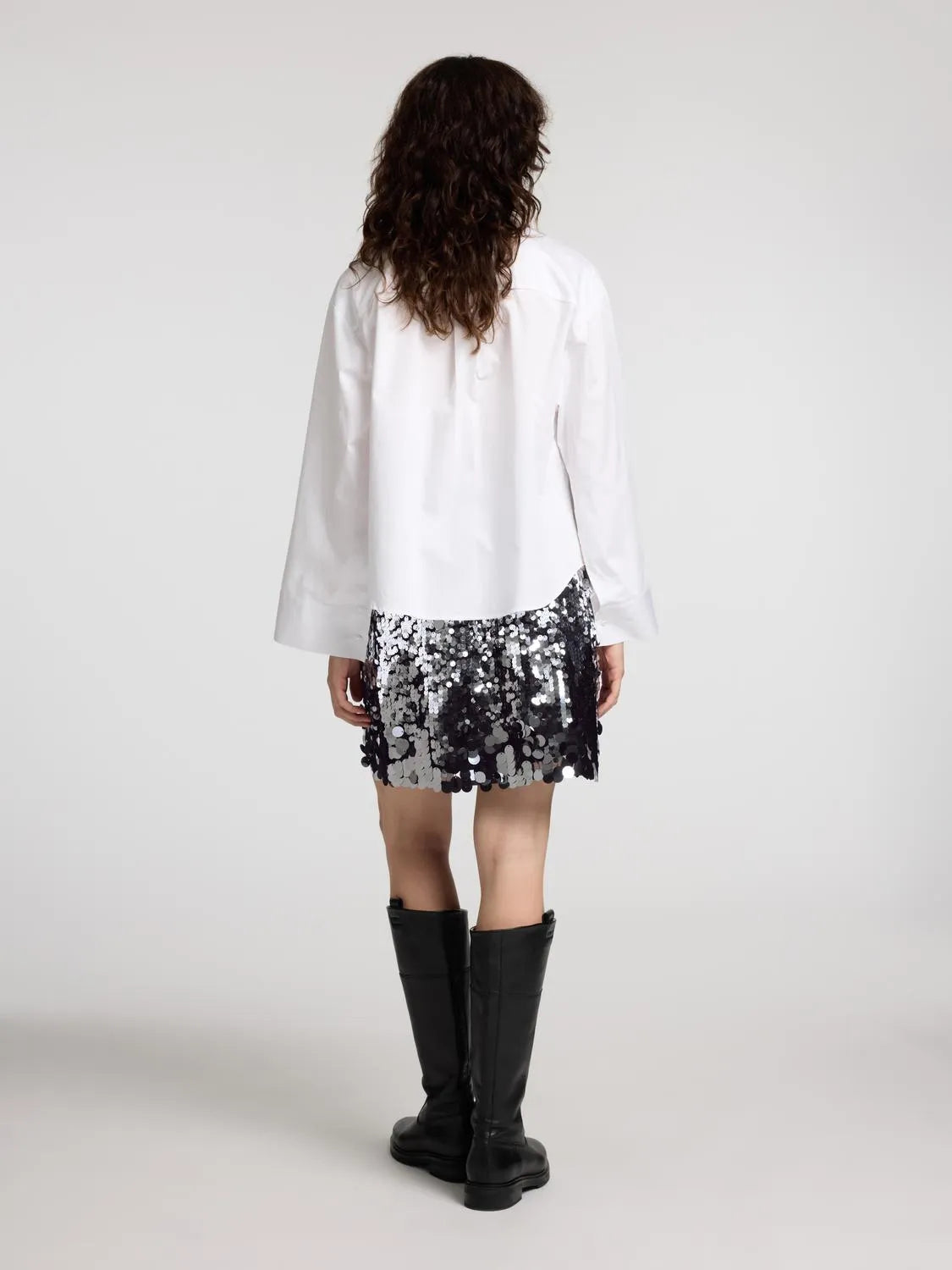 TANA SEQUIN SKIRT - SELECTED FEMME
