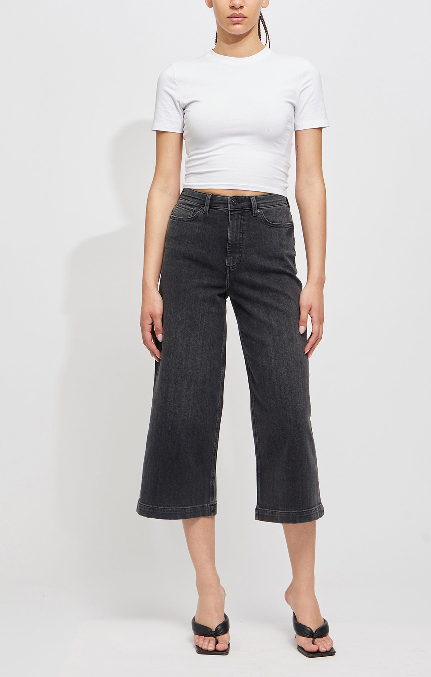Stretch Wide Leg Culotte - French Connection