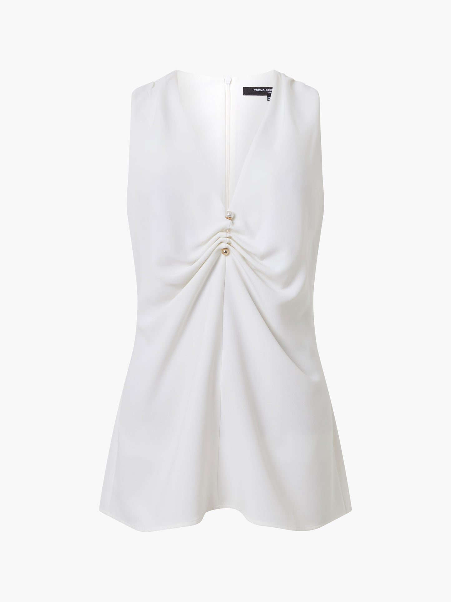 Arlette Sleeveless V Neck Top - French Connection