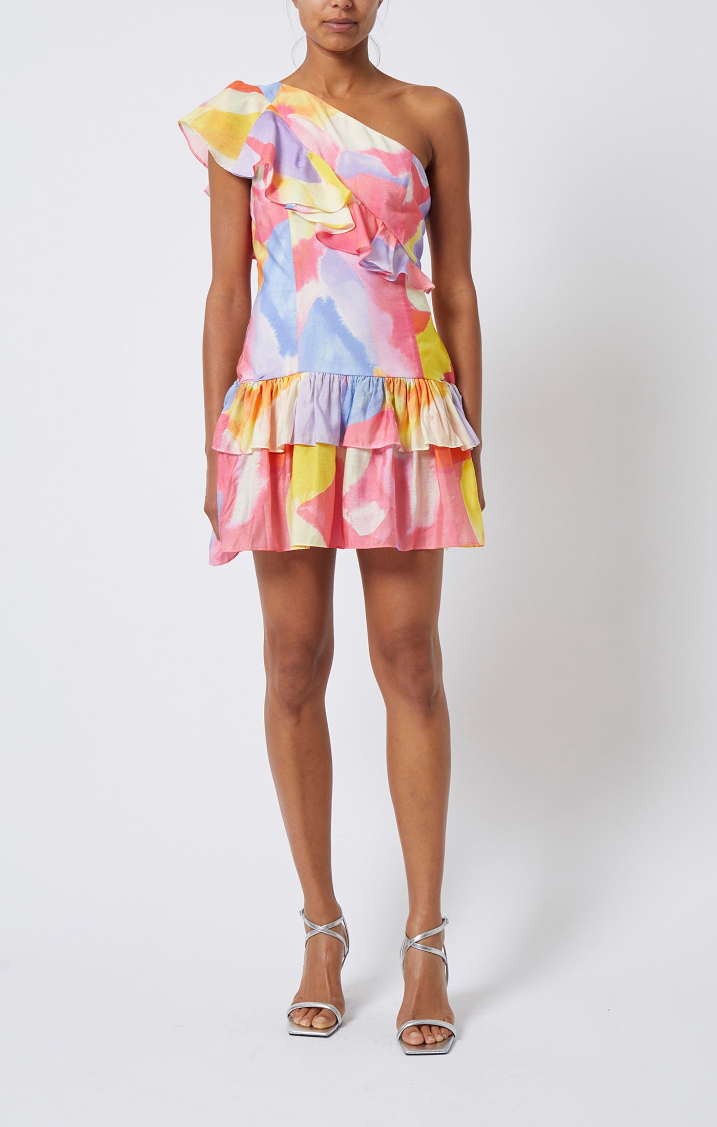 Isadora Ruffle Dress - French Connection