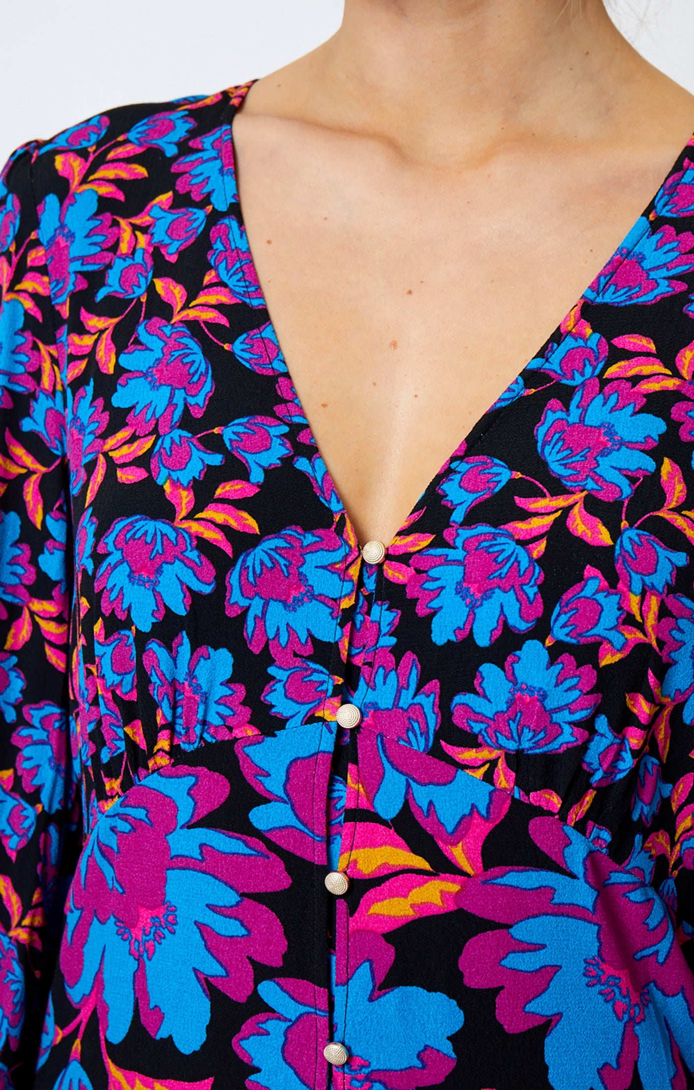 Darla Anita Drape Dress - French Connection