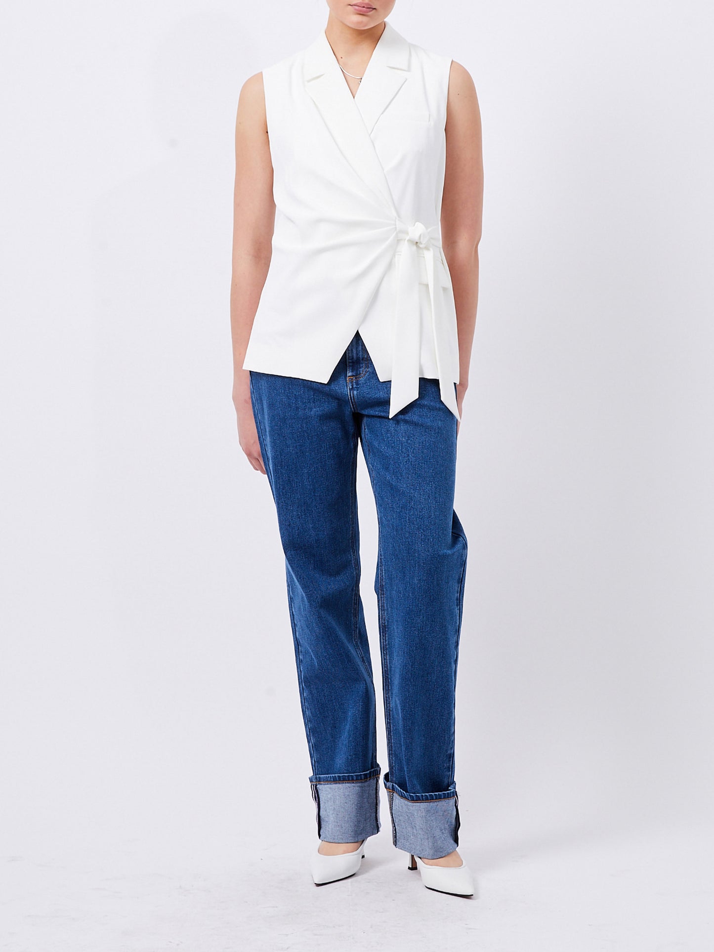 HARRIE SUITING WAISTCOAT - FRENCH CONNECTION