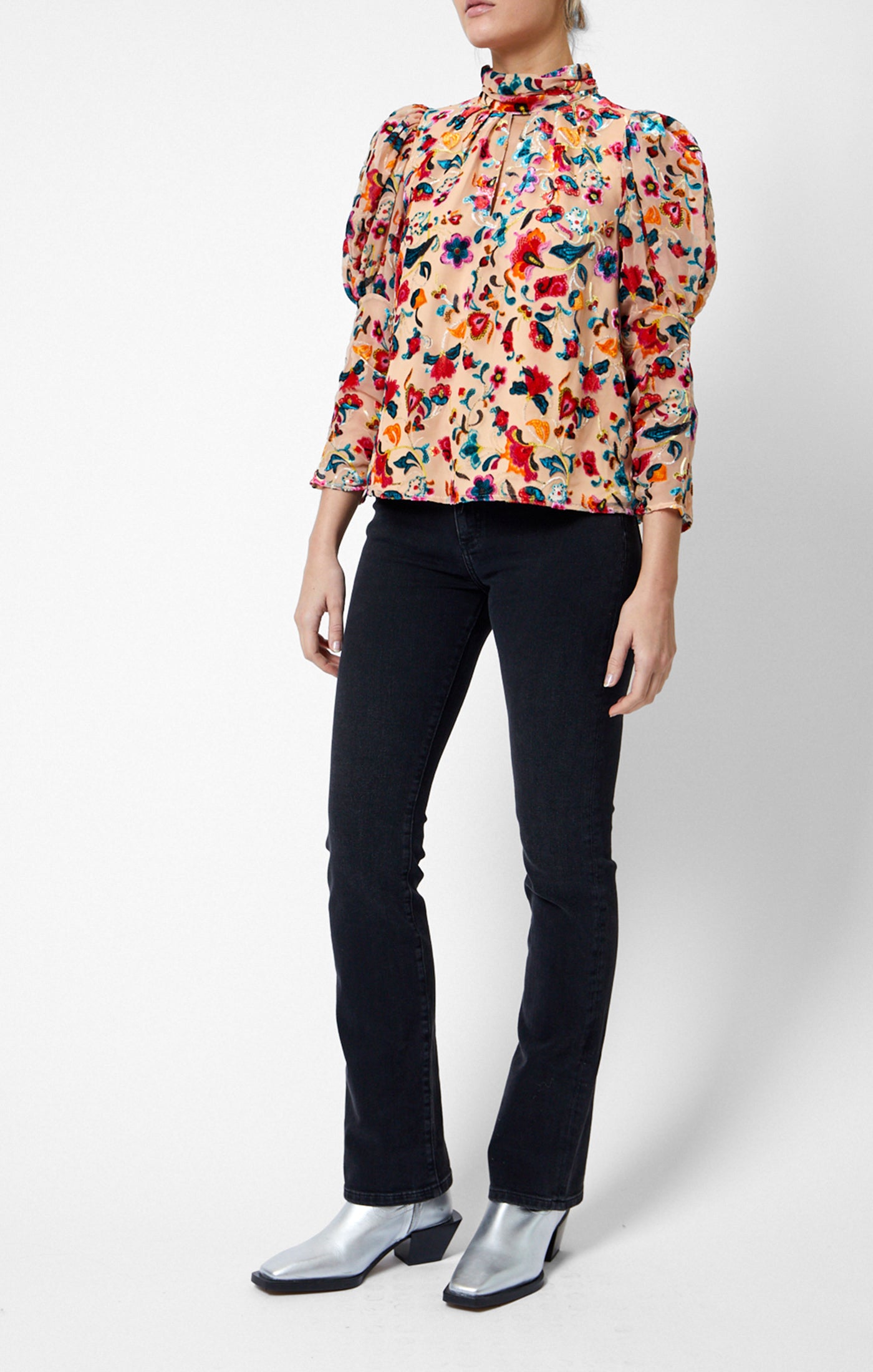 Avery Burn Out Top - French Connection