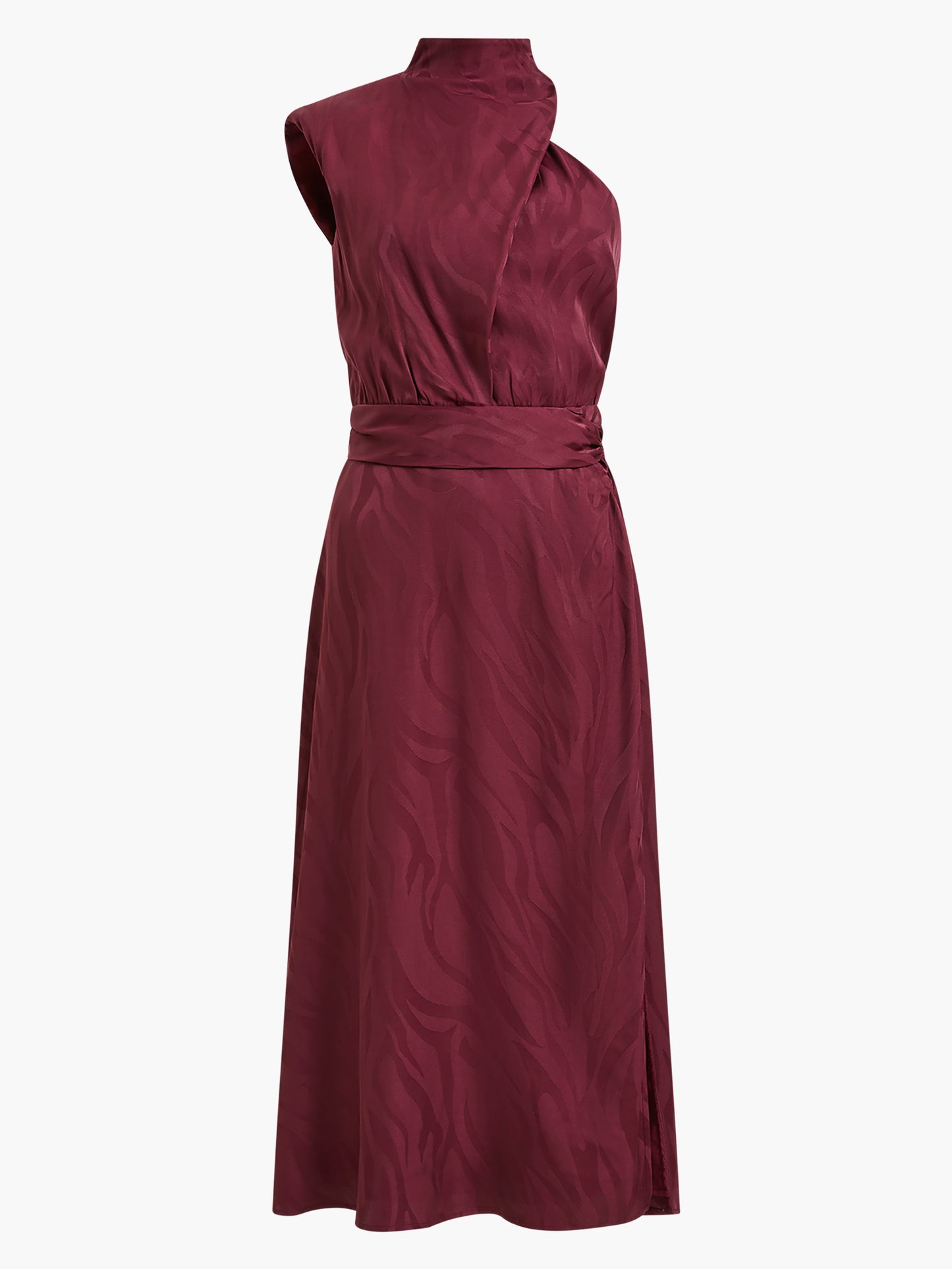 Aba Eco Satin Midi Dress - French Connection