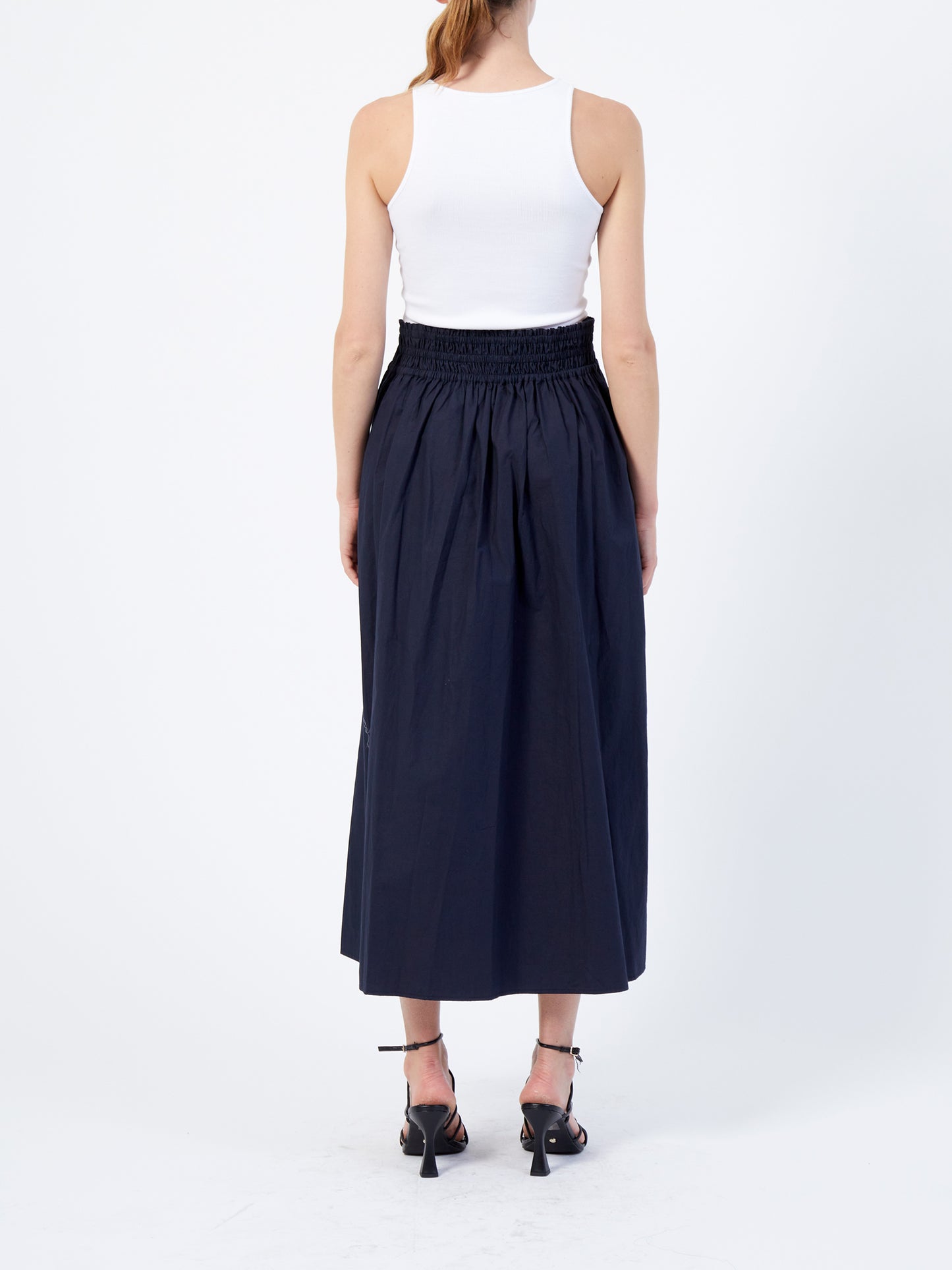 Barletta Poplin Square Skirt - French Connection