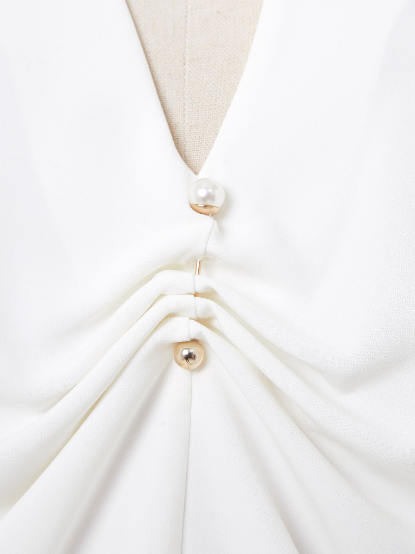 Arlette Sleeveless V Neck Top - French Connection