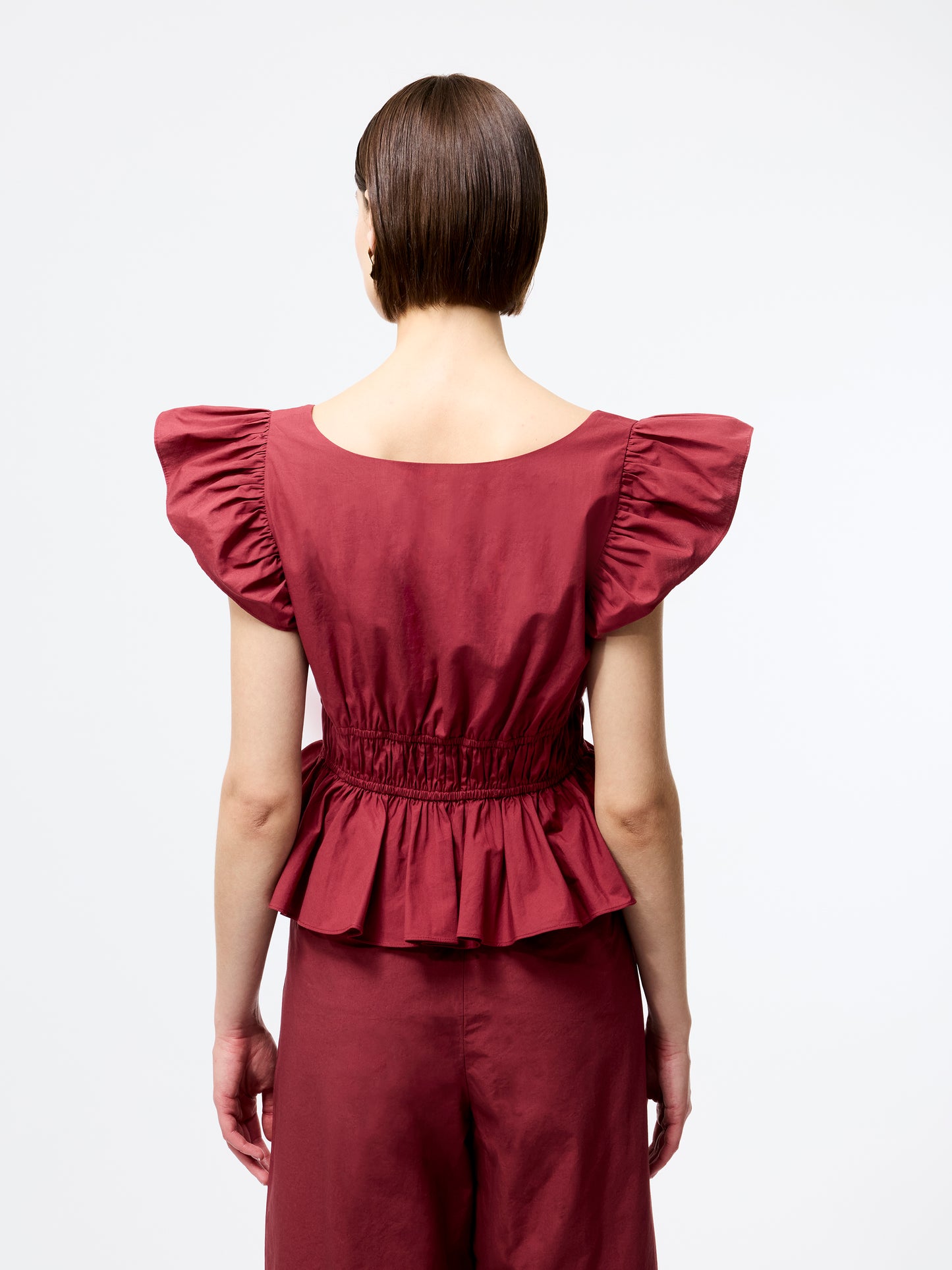 Cambria Cotton Scoop Neck - French Connection