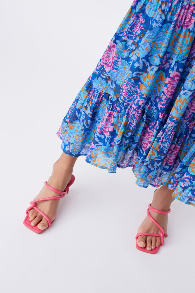 Hisma Heeled Mules - Suncoo