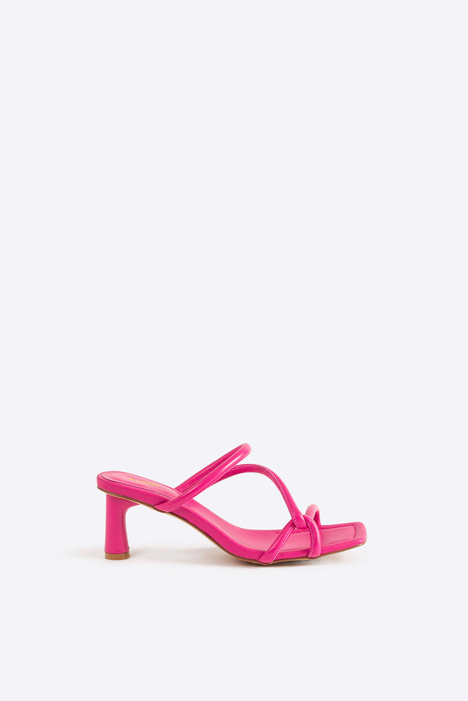 Hisma Heeled Mules - Suncoo
