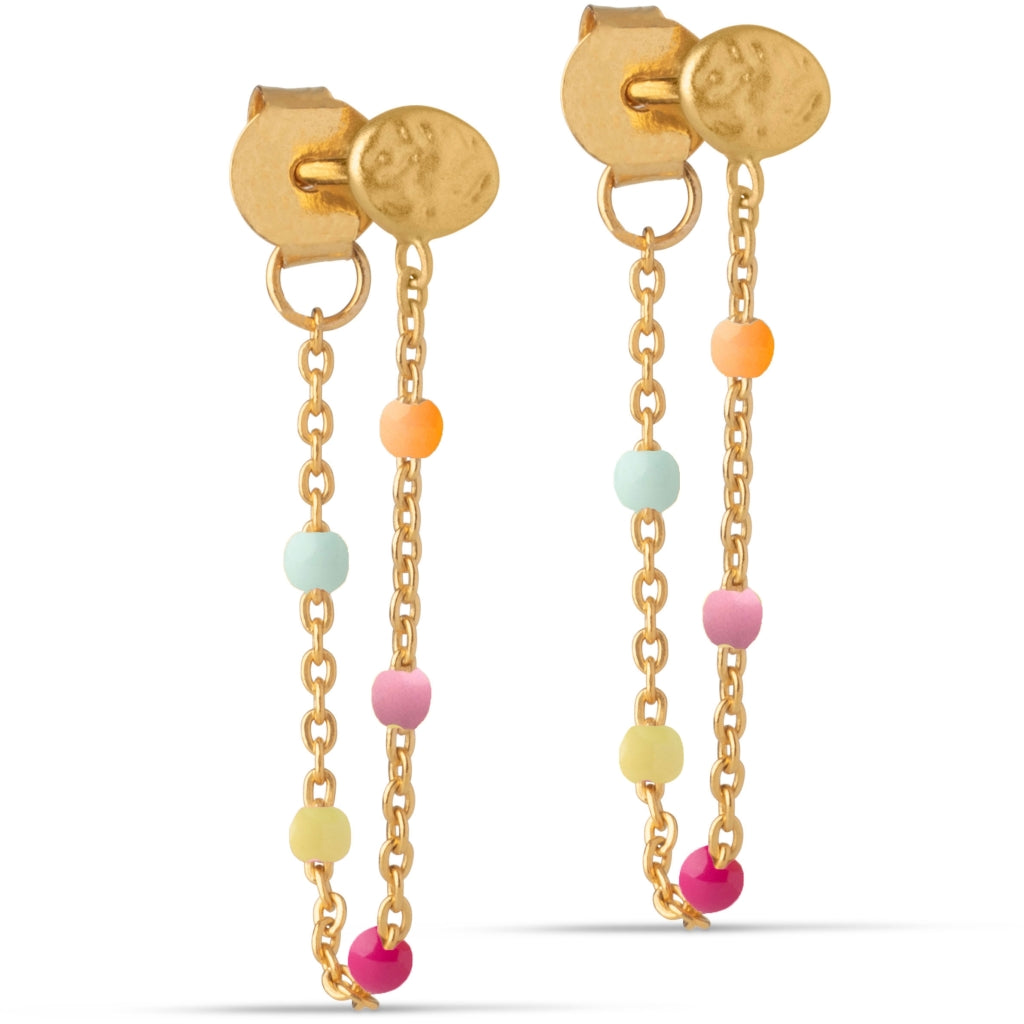 Lola Earrings (Rainbow) - Enamel Copenhagen