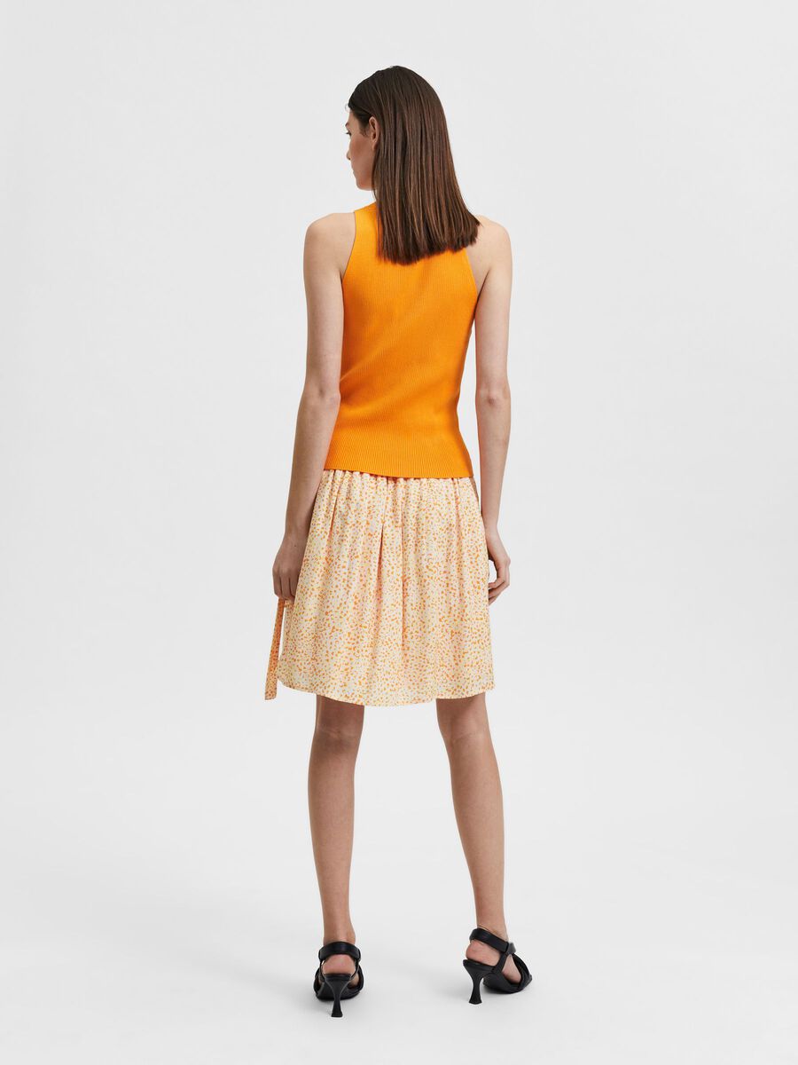 Sleeveless Knitted Top - Selected Femme