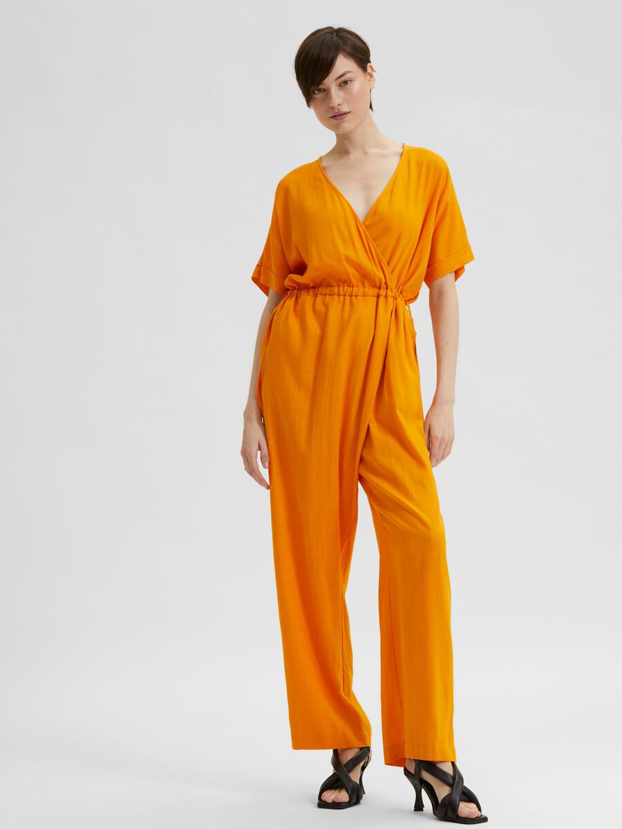 Linen blend jumpsuit - Selected Femme