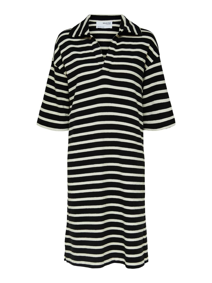 Monochrome 2024 stripe dress