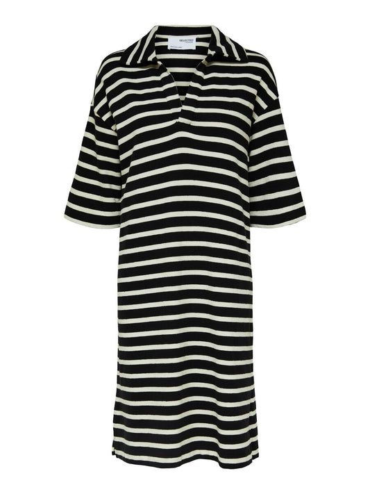 STRIPE DRESS - SELECTED FEMME