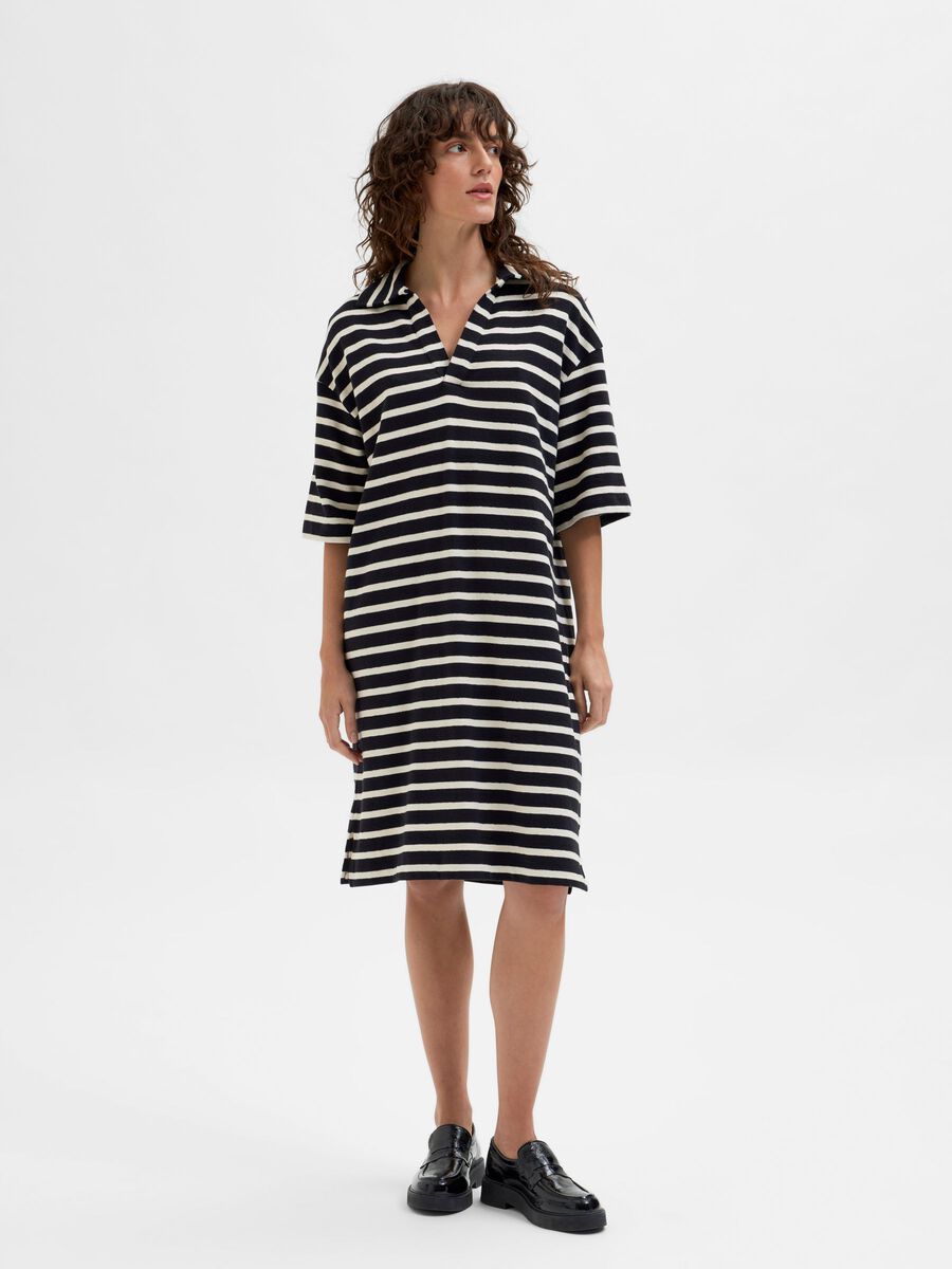 STRIPE DRESS - SELECTED FEMME
