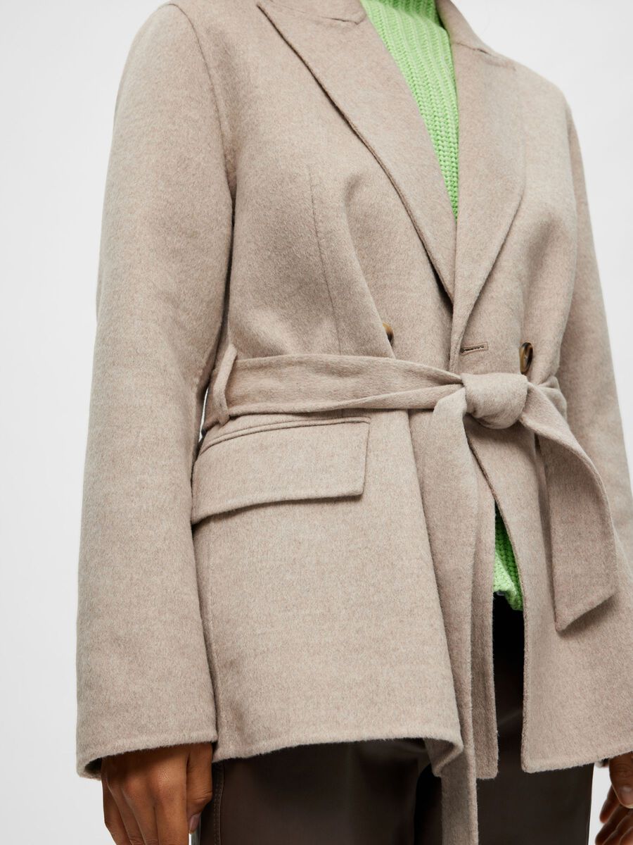 Double Breasted Jacket - Selected Femme