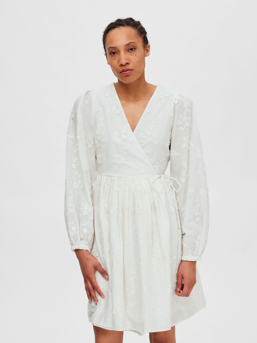 Aliana Wrap Dress - Selected Femme