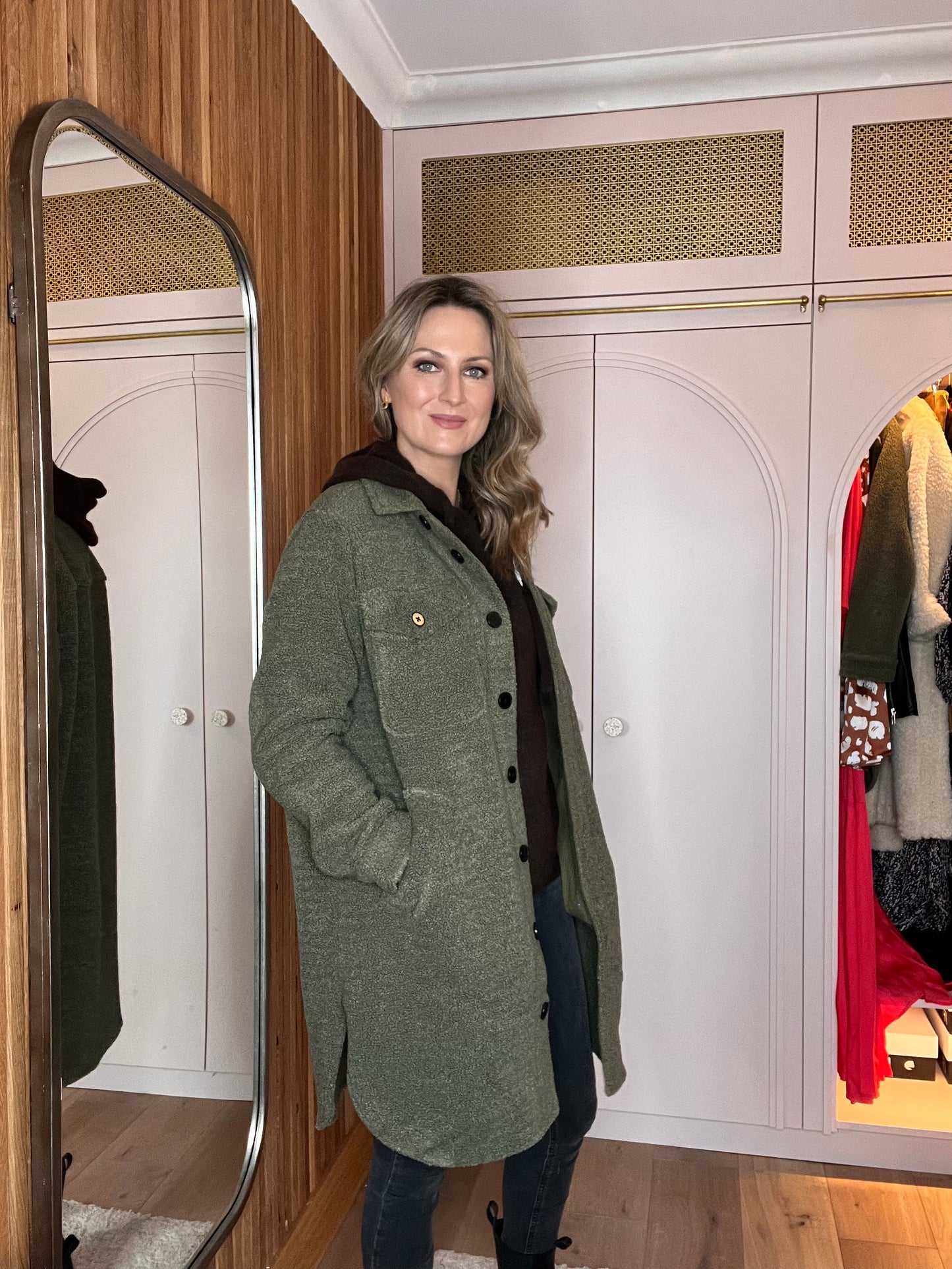 Teddy longline Shacket - Part Two