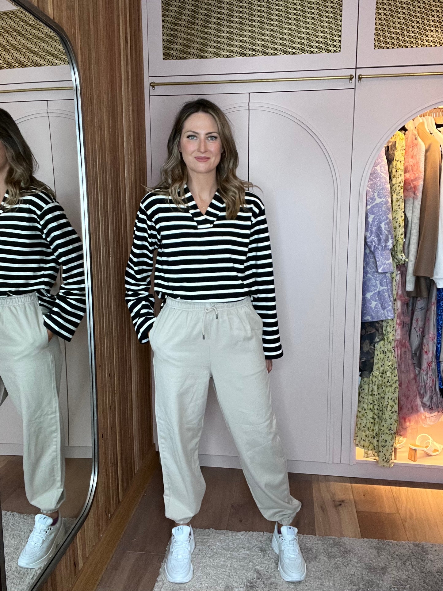 Wide stripe sweat - Selected Femme