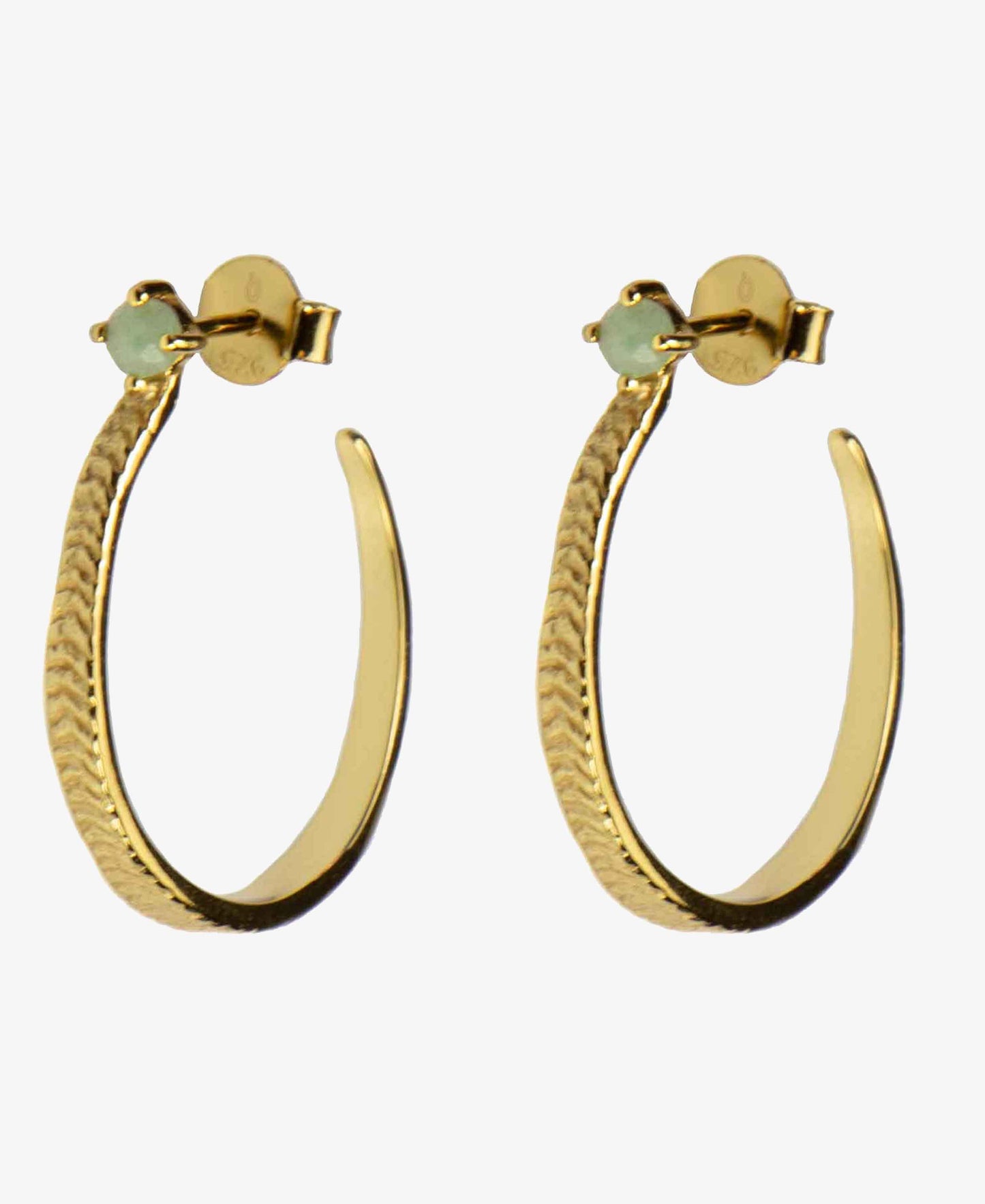 Aventurine earrings