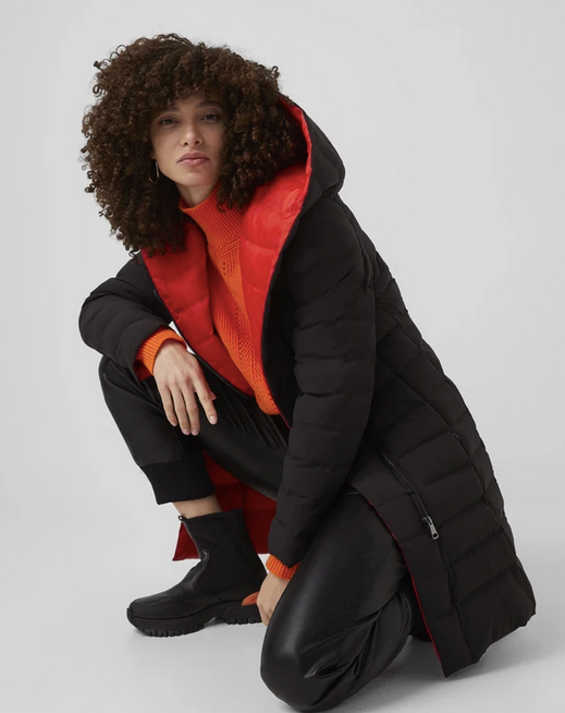 IOLANI MIDI PUFFER COAT