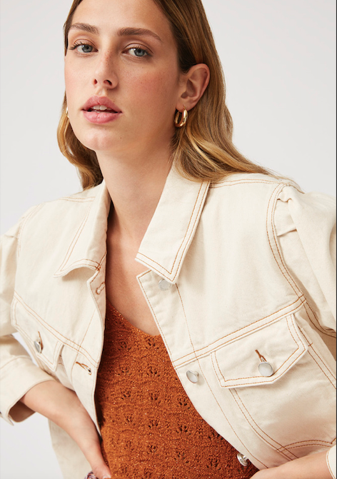 DONA DENIM JACKET - SUNCOO
