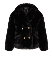 Amy Short Faux Fur Jacket - Maison R & C