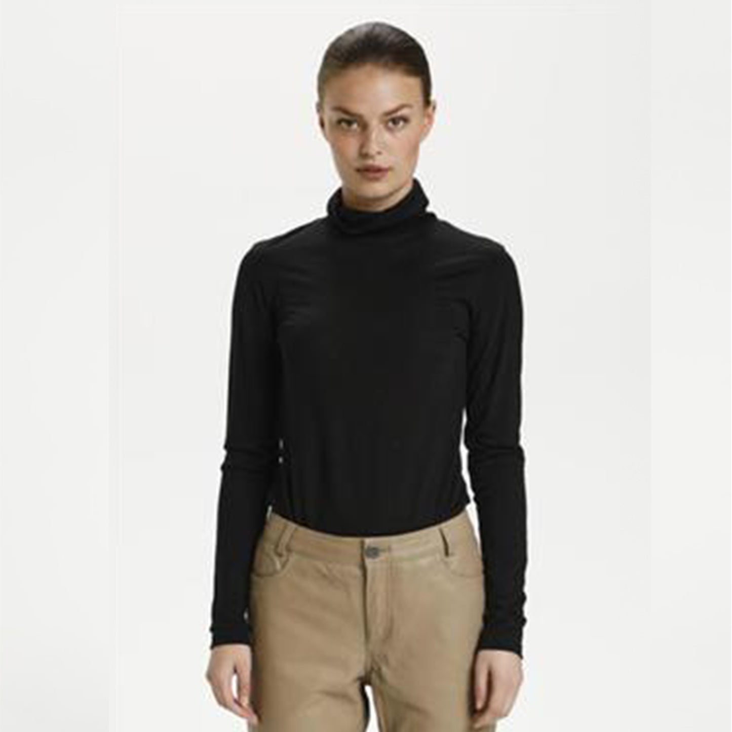 The Rollneck Black