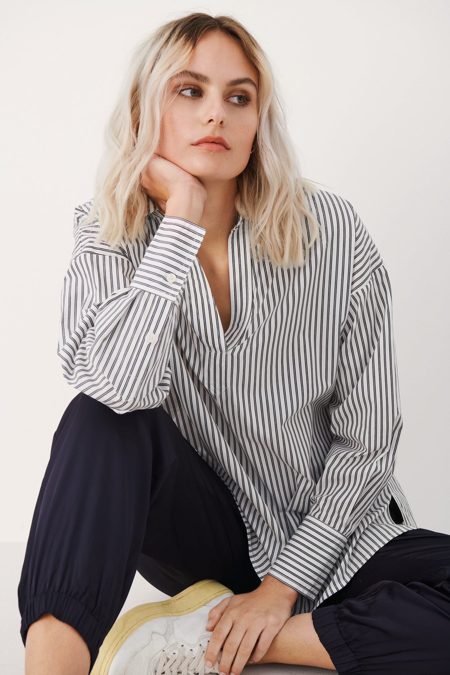 Thalia Tunic Cotton Shirt - Part Two