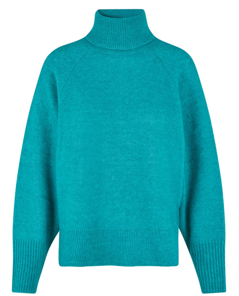 Brook Oversive T-Neck Knit - Second Female