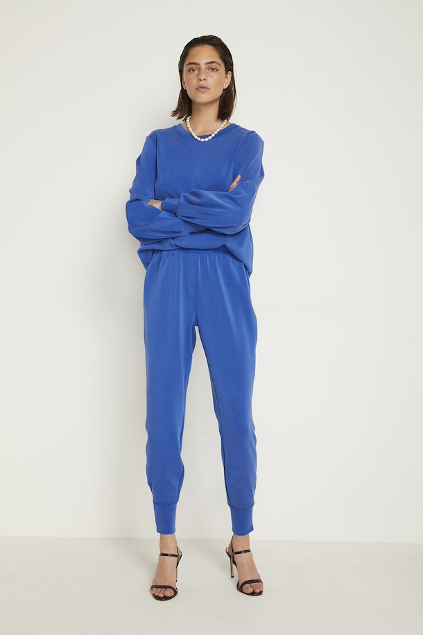 THE SWEAT BLOUSE - BLUE
