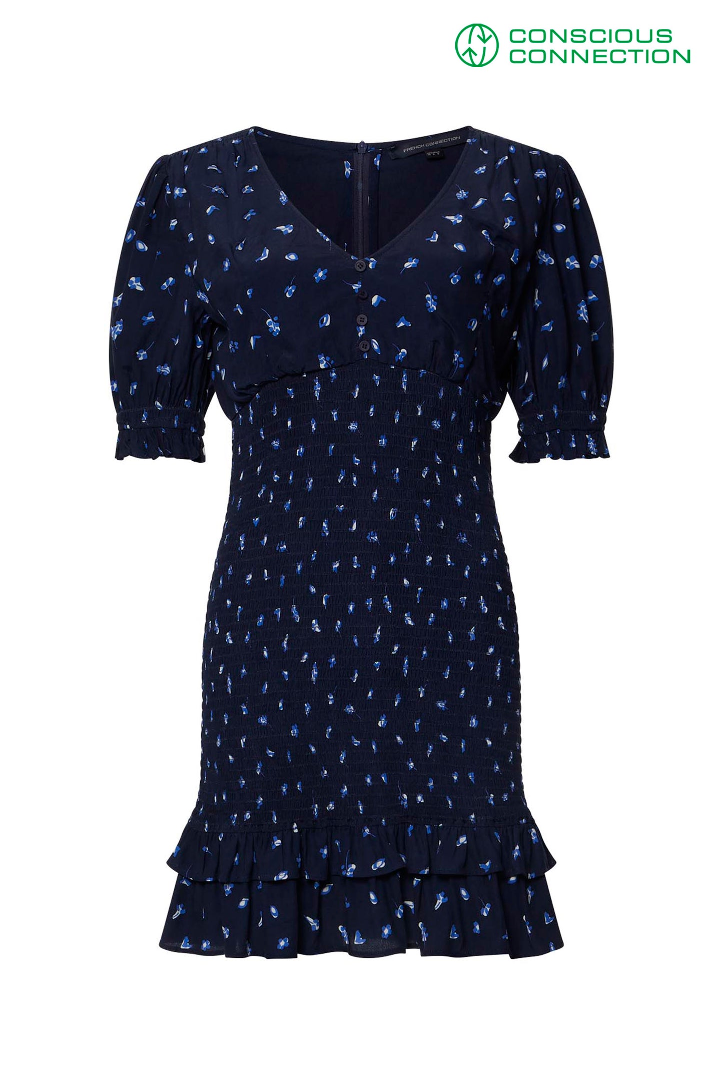 Bhelle Collette Smock Dress - French Connection