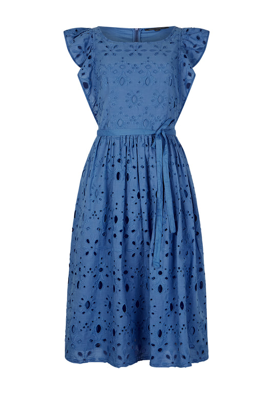 Cilla Broderie Anglaise Dress - French Connection