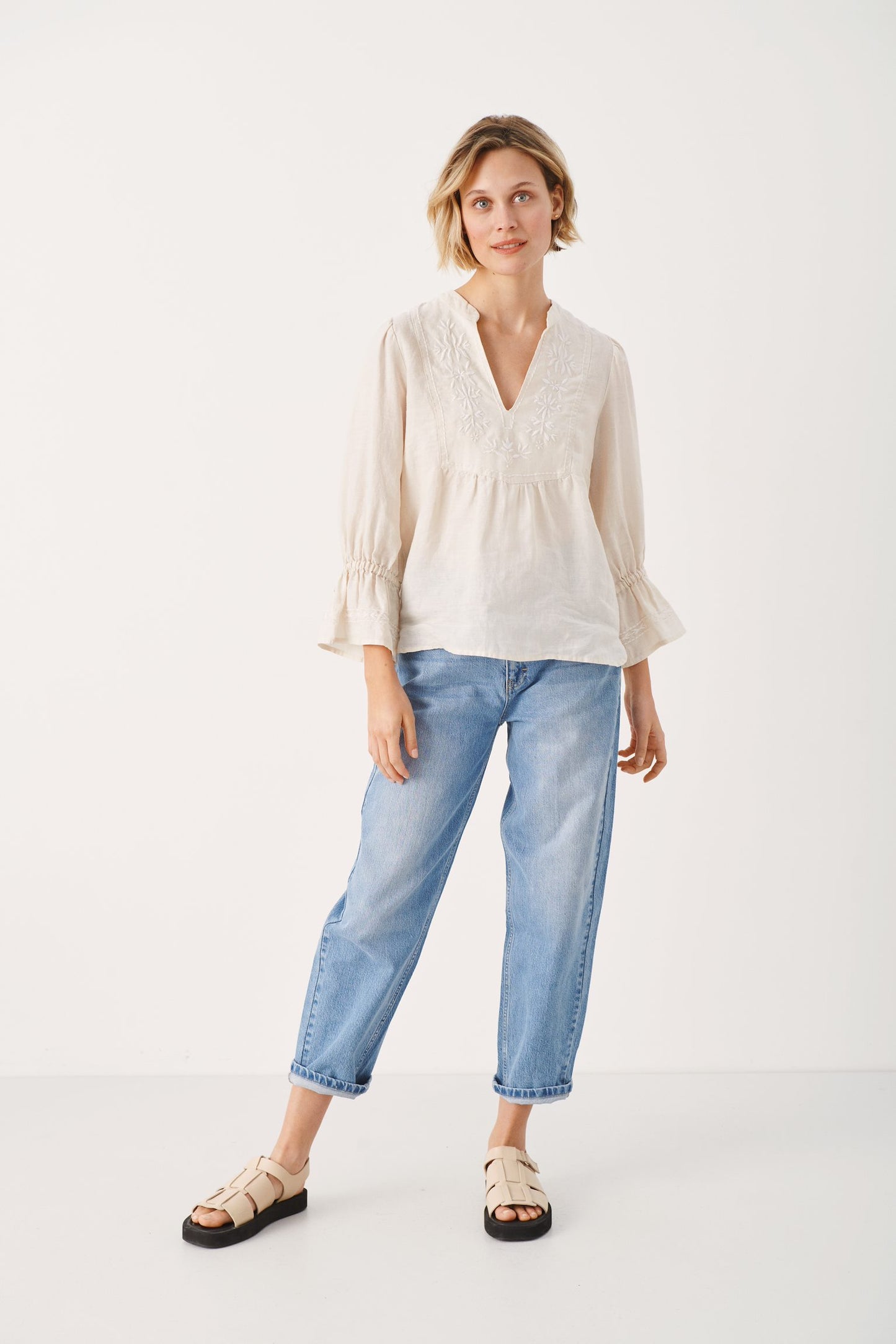 NATA 100% LINEN BLOUSE - PART TWO