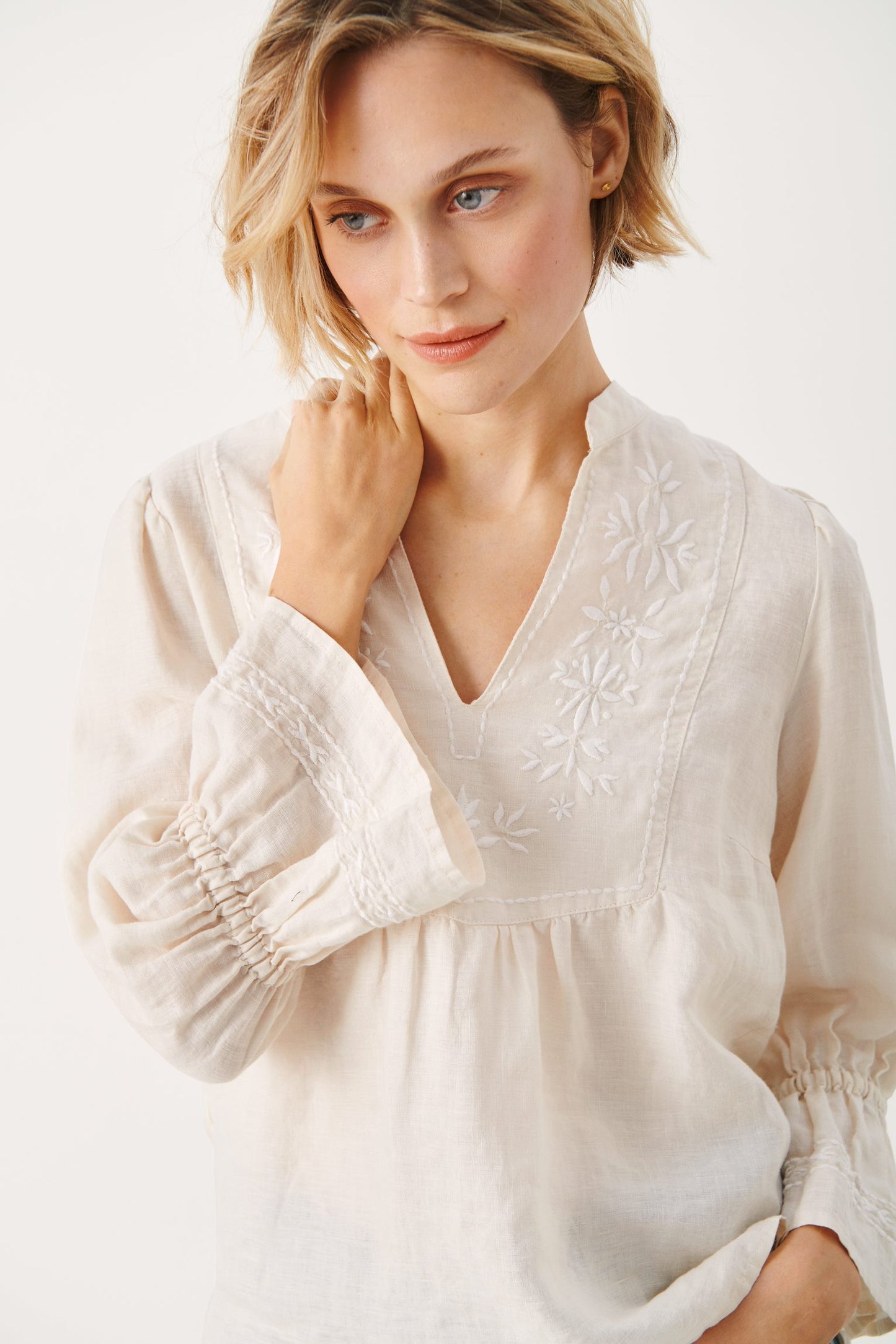 NATA 100% LINEN BLOUSE - PART TWO