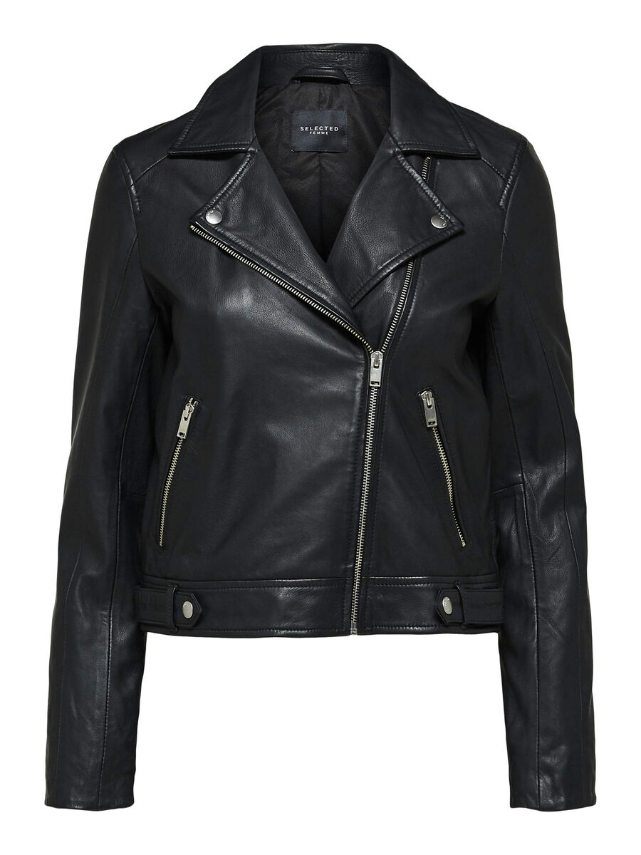 Kate Leather Jacket - Selected Femme